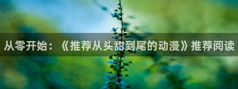 omofun官方下载：从零开始：《推荐从头甜到尾的动漫》推荐阅读