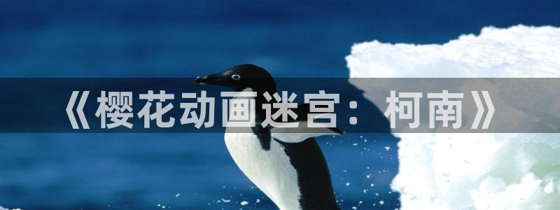 omofun动漫.：《樱花动画迷宫：柯南》